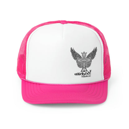 Celtic Cross Black Trucker Hat