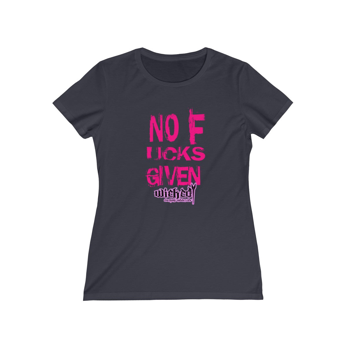 No Fucks Given/ Pink/ Tee Shirt